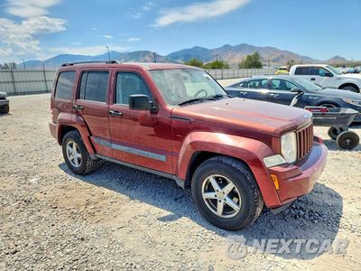 Czwarte zdjęcie samochodu z boku: 2008 JEEP LIBERTY SPORT VIN:1J8GN28K38W250982 - miniatura