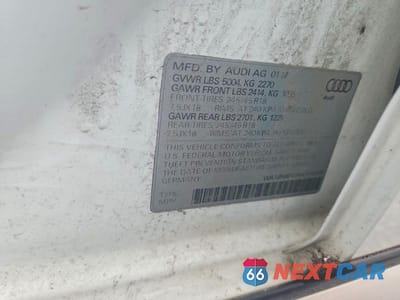 Zdjęcie 13 z 13 samochodu: 2017 AUDI A4 ALLROAD PREMIUM PLUS VIN:WA18NAF41HA114349 - miniatura