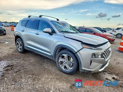 Czwarte zdjęcie samochodu z boku: 2022 HYUNDAI SANTA FE SEL VIN:5NMS34AJ2NH472951 - miniatura