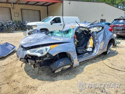2017 HYUNDAI VELOSTER BASE KMHTC6AD3HU323371 - główne zdjęcie licytacji z USA - miniatura