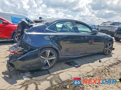 Trzecie zdjęcie samochodu z tyłu: 2017 LEXUS IS 200T VIN:JTHBA1D20H5059053 - miniatura
