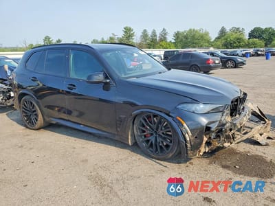 Czwarte zdjęcie samochodu z boku: 2024 BMW X5 M60I VIN:5UX33EU04R9S76510 - miniatura
