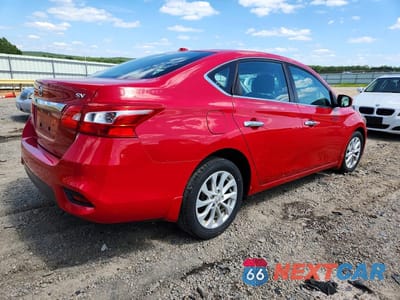 Trzecie zdjęcie samochodu z tyłu: 2018 NISSAN SENTRA SV VIN:3N1AB7APXJY264825 - miniatura