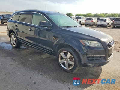 Czwarte zdjęcie samochodu z boku: 2015 AUDI Q7 TDI PREMIUM PLUS VIN:WA1LMAFE4FD025280 - miniatura