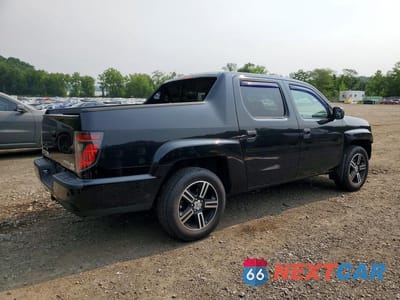 Trzecie zdjęcie samochodu z tyłu: 2012 HONDA RIDGELINE SPORT VIN:5FPYK1F74CB454854 - miniatura