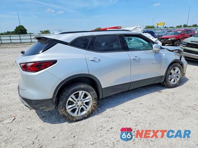 Trzecie zdjęcie samochodu z tyłu: 2020 CHEVROLET BLAZER 3LT VIN:3GNKBDRS3LS624443 - miniatura