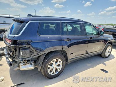 Trzecie zdjęcie samochodu z tyłu: 2024 JEEP GRAND CHEROKEE L LIMITED VIN:1C4RJKBG6R8919395 - miniatura
