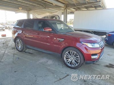 Czwarte zdjęcie samochodu z boku: 2016 LAND ROVER RANGE ROVER SPORT HSE VIN:SALWR2VF5GA643790 - miniatura
