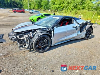 2021 CHEVROLET CORVETTE CONVERTIBLE 3LT 1G1YC3D40M5118527 - główne zdjęcie licytacji z USA - miniatura