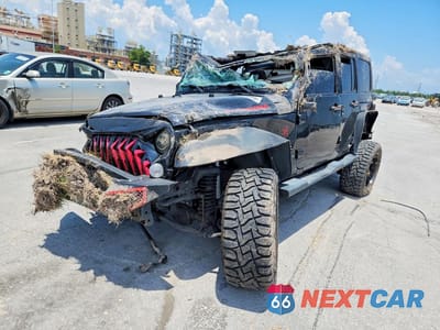 2014 JEEP WRANGLER UNLIMITED SAHARA 1C4BJWEG5EL197848 - główne zdjęcie licytacji z USA - miniatura