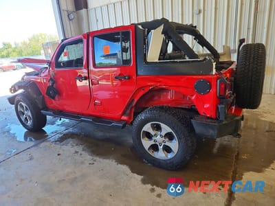 Drugie zdjęcie samochodu z przodu: 2016 JEEP WRANGLER UNLIMITED SAHARA VIN:1C4BJWEGXGL182278 - miniatura