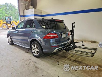 Drugie zdjęcie samochodu z przodu: 2014 MERCEDES-BENZ ML 550 4MATIC VIN:4JGDA7DB1EA412475 - miniatura