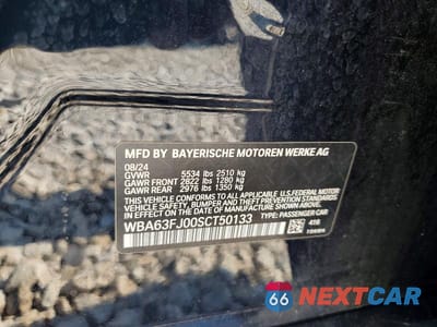 Zdjęcie 13 z 13 samochodu: 2025 BMW 540 XI VIN:WBA63FJ00SCT50133 - miniatura