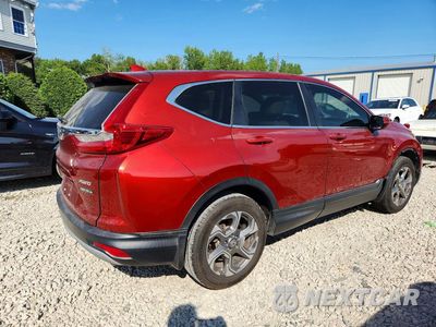Trzecie zdjęcie samochodu z tyłu: 2018 HONDA CR-V EX VIN:2HKRW2H50JH685722 - miniatura