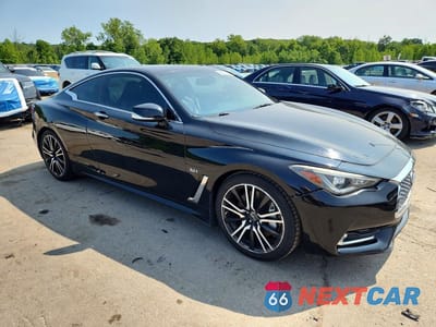 Czwarte zdjęcie samochodu z boku: 2018 INFINITI Q60 3.0T SPORT VIN:JN1EV7EL0JM393112 - miniatura