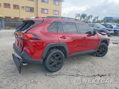 Trzecie zdjęcie samochodu z tyłu: 2020 TOYOTA RAV4 TRD OFF-ROAD VIN:2T3J1RFV6LC136059 - miniatura