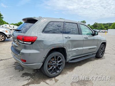 Trzecie zdjęcie samochodu z tyłu: 2021 JEEP GRAND CHEROKEE LAREDO VIN:1C4RJFAG1MC732080 - miniatura