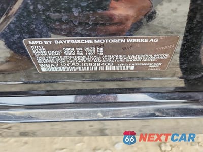 Zdjęcie 12 z 12 samochodu: 2018 BMW 740 XE VIN:WBA7J2C52JG938408 - miniatura