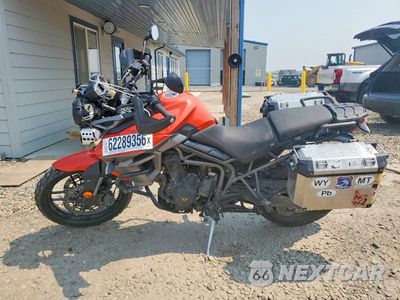 Trzecie zdjęcie samochodu z tyłu: 2016 TRIUMPH MOTORCYCLE TIGER 800 XRT VIN:SMTE04BFXGT722777 - miniatura