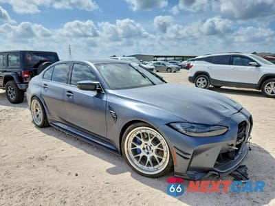Czwarte zdjęcie samochodu z boku: 2022 BMW M3 VIN:WBS53AY08NFL93606 - miniatura