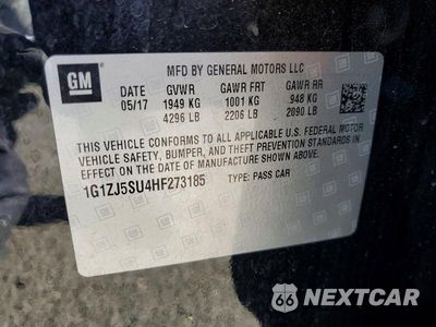 Zdjęcie 13 z 13 samochodu: 2017 CHEVROLET MALIBU HYBRID VIN:1G1ZJ5SU4HF273185 - miniatura