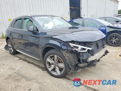 Czwarte zdjęcie samochodu z boku: 2018 AUDI Q5 PREMIUM PLUS VIN:WA1BNAFY3J2214963 - miniatura