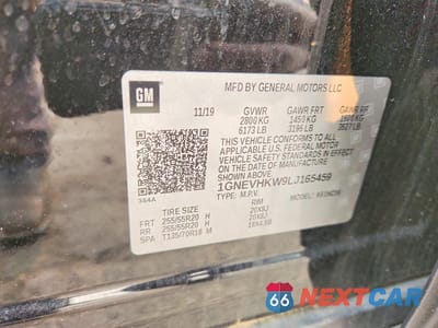Zdjęcie 13 z 13 samochodu: 2020 CHEVROLET TRAVERSE LT VIN:1GNEVHKW9LJ165459 - miniatura