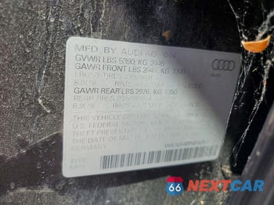 Zdjęcie 13 z 13 samochodu: 2015 AUDI Q5 PREMIUM PLUS VIN:WA1LFAFP4FA057420 - miniatura
