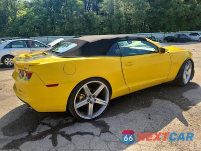Trzecie zdjęcie samochodu z tyłu: 2011 CHEVROLET CAMARO LT VIN:2G1FB3DD8B9214450 - miniatura