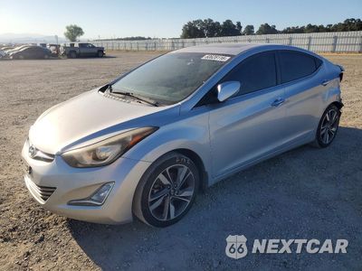 2014 HYUNDAI ELANTRA LIMITED KMHDH4AE2EU107512 - główne zdjęcie licytacji z USA - miniatura