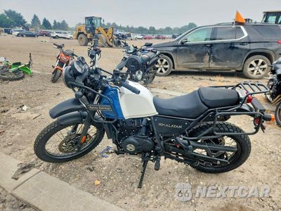 Trzecie zdjęcie samochodu z tyłu: 2021 ROYAL ENFIELD MOTORS HIMALAYAN VIN:ME3FSM246MK467230 - miniatura