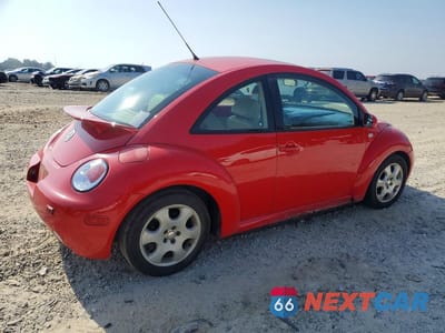 Trzecie zdjęcie samochodu z tyłu: 2003 VOLKSWAGEN NEW BEETLE GLS VIN:3VWCK21C33M414268 - miniatura