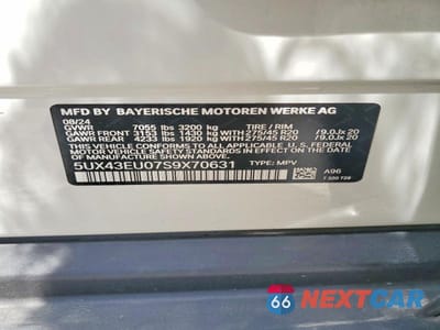 Zdjęcie 13 z 13 samochodu: 2025 BMW X5 XDRIVE50E VIN:5UX43EU07S9X70631 - miniatura