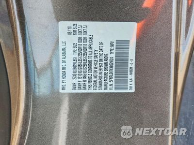 Zdjęcie 13 z 13 samochodu: 2019 HONDA ODYSSEY EXL VIN:5FNRL6H7XKB029724 - miniatura