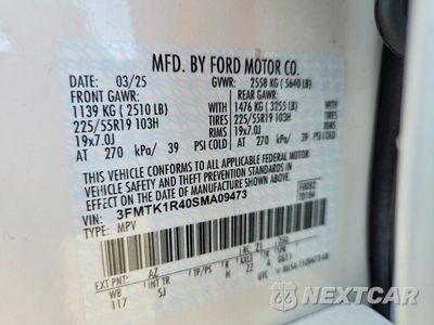 Zdjęcie 13 z 13 samochodu: 2025 FORD MUSTANG MACH-E SELECT VIN:3FMTK1R40SMA09473 - miniatura