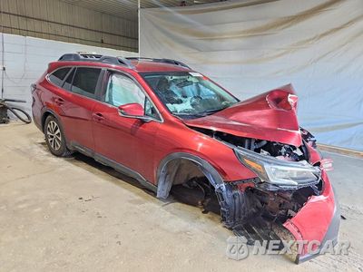Czwarte zdjęcie samochodu z boku: 2020 SUBARU OUTBACK PREMIUM VIN:4S4BTACC8L3264657 - miniatura