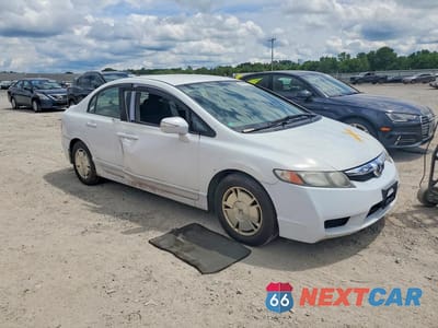 Czwarte zdjęcie samochodu z boku: 2009 HONDA CIVIC HYBRID VIN:JHMFA36259S013280 - miniatura