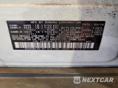 Zdjęcie 27 z 28 samochodu: 2019 SUBARU OUTBACK 2.5I VIN:4S4BSABC9K3324609 - miniatura
