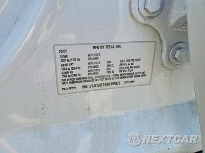 Zdjęcie 12 z 12 samochodu: 2021 TESLA MODEL Y VIN:5YJYGDEE4MF199376 - miniatura