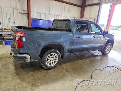 Trzecie zdjęcie samochodu z tyłu: 2020 CHEVROLET SILVERADO K1500 LT VIN:3GCUYDED1LG119012 - miniatura