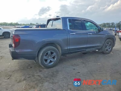 Trzecie zdjęcie samochodu z tyłu: 2021 HONDA RIDGELINE RTL VIN:5FPYK3F77MB020683 - miniatura