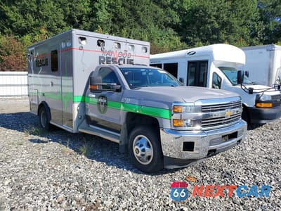 Czwarte zdjęcie samochodu z boku: 2015 CHEVROLET SILVERADO K3500 LT VIN:1GB3KZC87FF566230 - miniatura