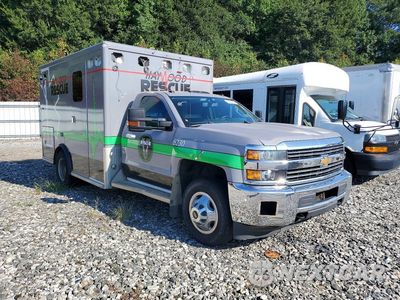Czwarte zdjęcie samochodu z boku: 2015 CHEVROLET SILVERADO K3500 LT VIN:1GB3KZC87FF566230 - miniatura