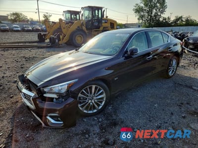 2018 INFINITI Q50 3.0T LUXE JN1EV7AR0JM443601 - główne zdjęcie licytacji z USA - miniatura