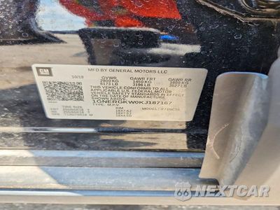 Zdjęcie 13 z 13 samochodu: 2019 CHEVROLET TRAVERSE LT VIN:1GNERGKW0KJ187167 - miniatura
