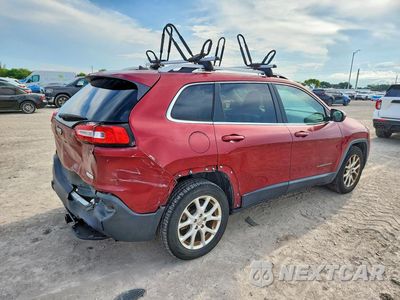 Trzecie zdjęcie samochodu z tyłu: 2015 JEEP CHEROKEE LATITUDE VIN:1C4PJLCB5FW706395 - miniatura