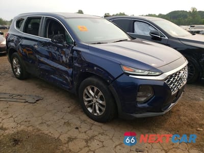 Czwarte zdjęcie samochodu z boku: 2019 HYUNDAI SANTA FE SE VIN:5NMS23AD5KH107487 - miniatura
