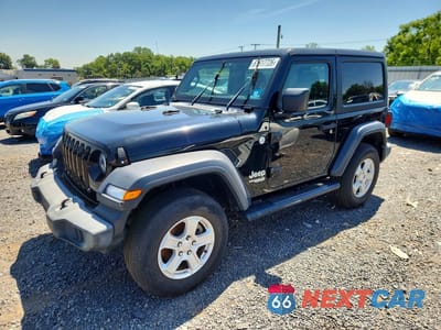 2018 JEEP WRANGLER SPORT 1C4GJXAG6JW277802 - główne zdjęcie licytacji z USA - miniatura