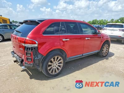 Trzecie zdjęcie samochodu z tyłu: 2012 LINCOLN MKX VIN:2LMDJ6JK1CBL13224 - miniatura