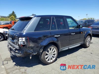 Trzecie zdjęcie samochodu z tyłu: 2006 LAND ROVER RANGE ROVER SPORT HSE VIN:SALSF25406A973616 - miniatura